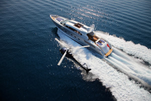 Yacht with Helicopter